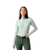 Baselayer met rits dames SolVeil blue surf
