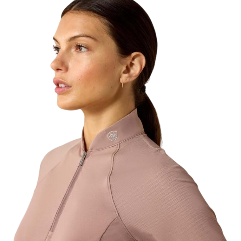 Baselayer mit Reißverschluss Damen Soquel antler