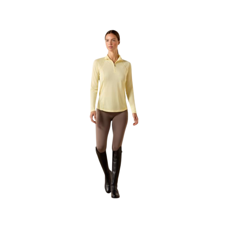 Baselayer met rits dames Sunstopper 3.0 flan