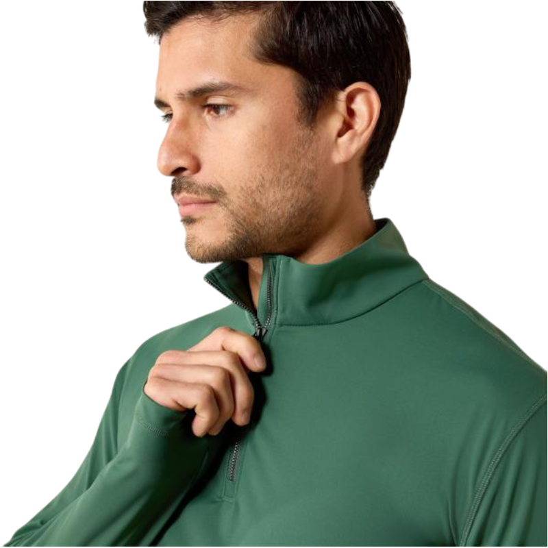 Geritste baselayer heren SolVeil monstera