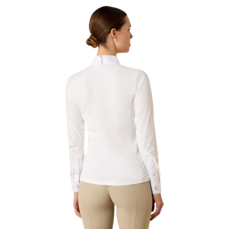 Ariat - Wedstrijdblouse dames Breathe wit