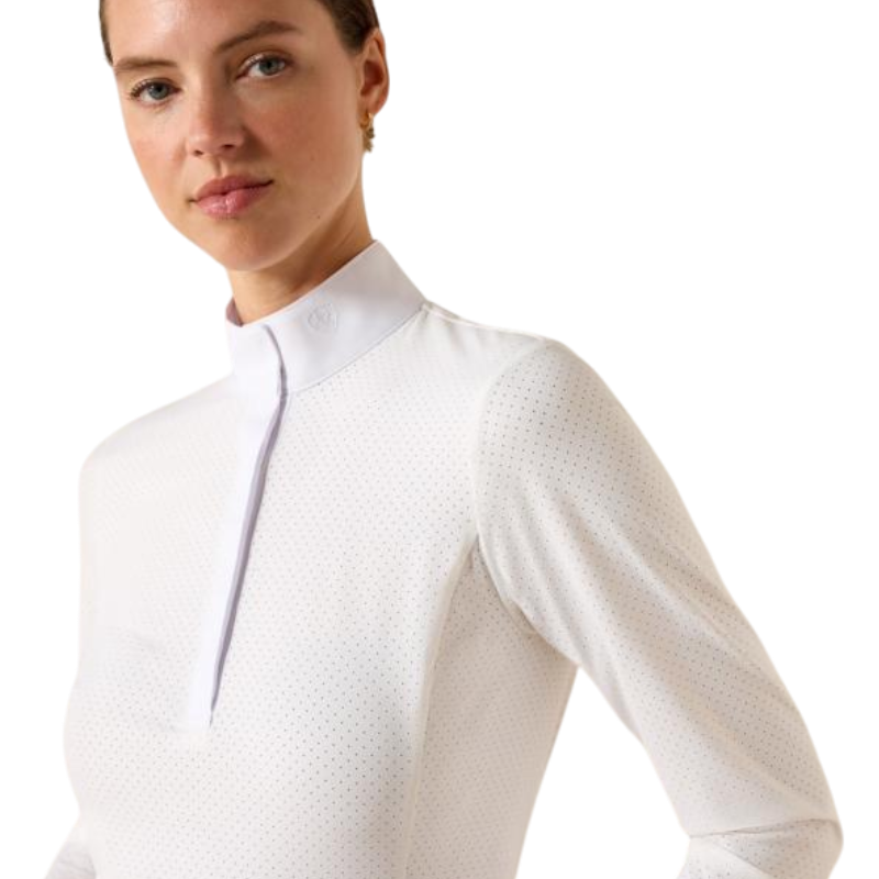 Ariat - Wedstrijdblouse dames Breathe wit