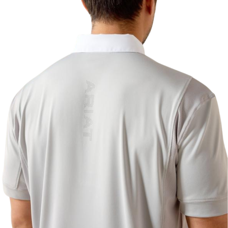 Wedstrijdblouse heren TEK show grey