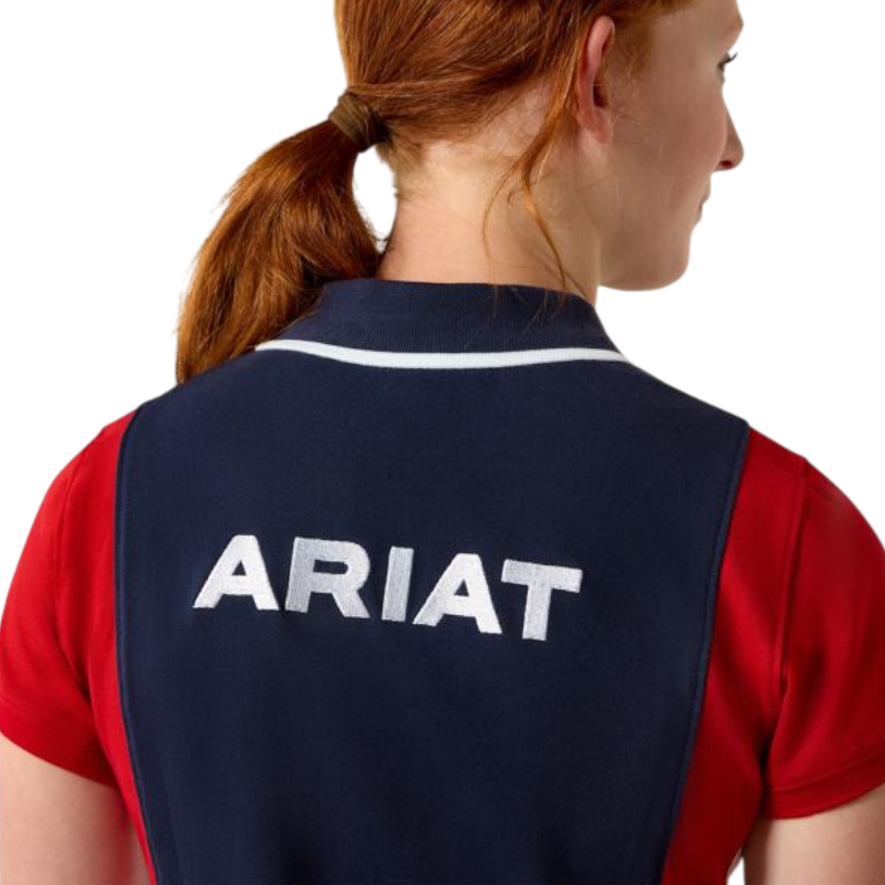 Ariat - Polo niño/a Taryn navyt & red