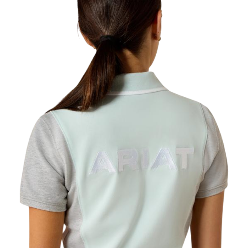Polo donna Taryn starlight/ heather grey