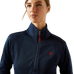 Ariat - レディース ジップアッププルオーバー Team EQ マリン