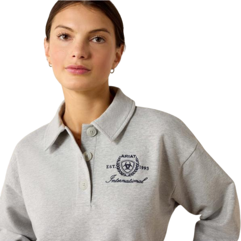 Ariat - Sudadera mujer Lovett heather grey