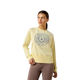 Sweat-shirt femme Martine flan