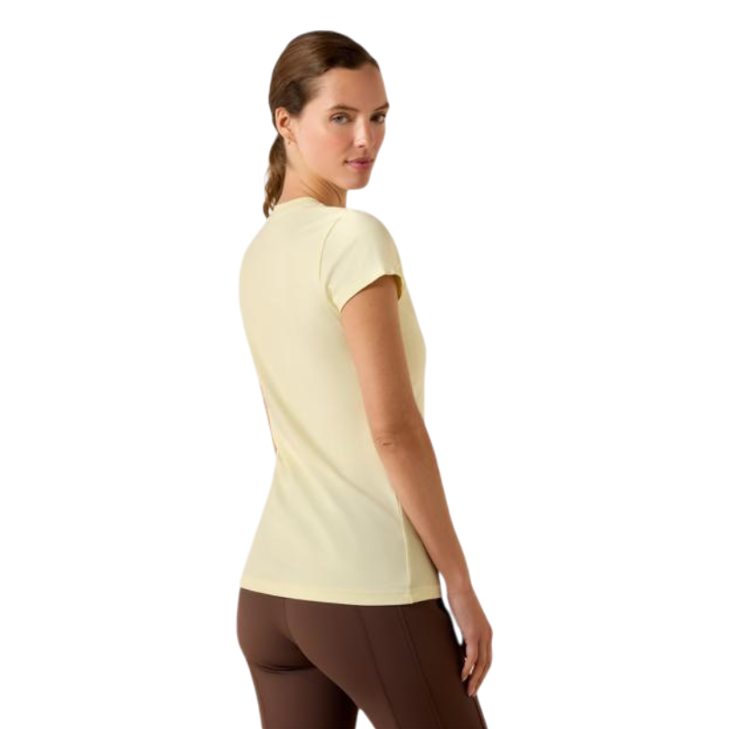 Ariat - T-shirt donna Heritage Crest flan
