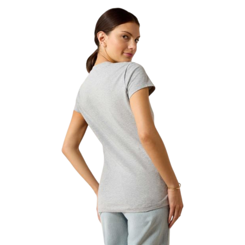 Ariat - T-shirt donna Heritage Crest flan