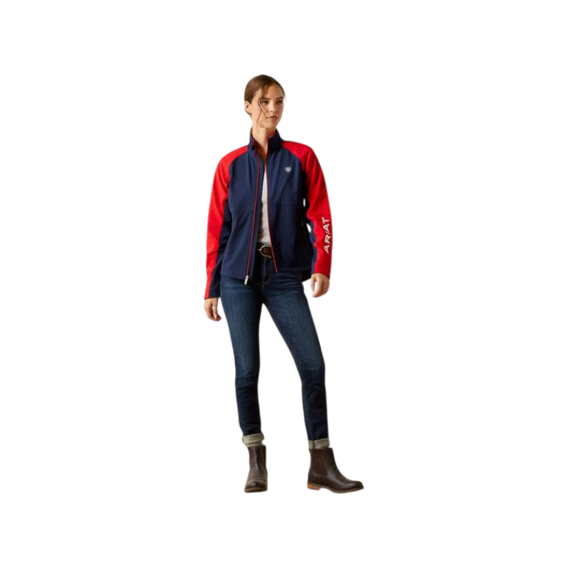 Giacca donna Team EQ navyt/ red
