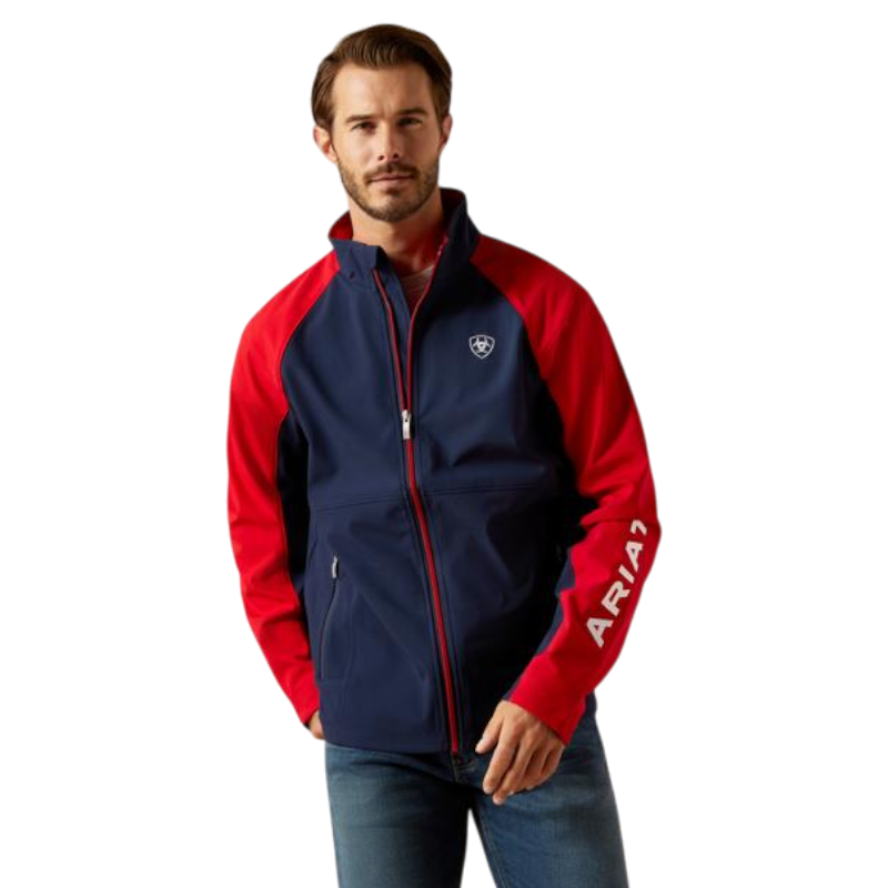 Ariat - Herren Jacke Team EQ Navy/Rot