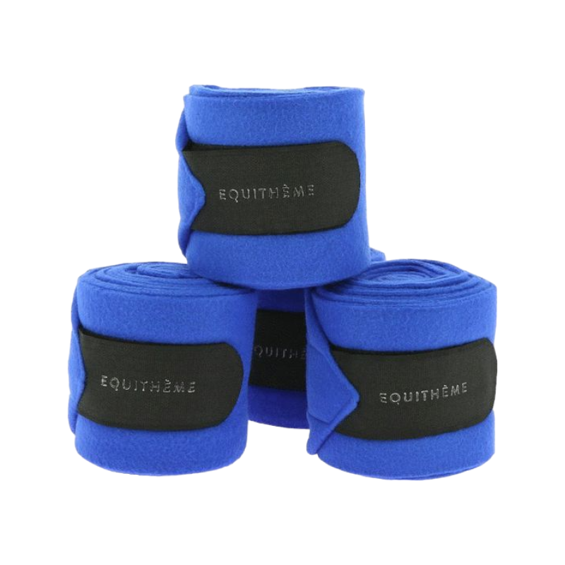 Equithème - Royal blue polo strips (x4)