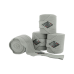 Equithème - French Touch grey polo wraps (x4) | - Ohlala