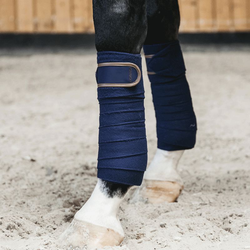 Kentucky Horsewear - Bandes de polo marine | - Ohlala