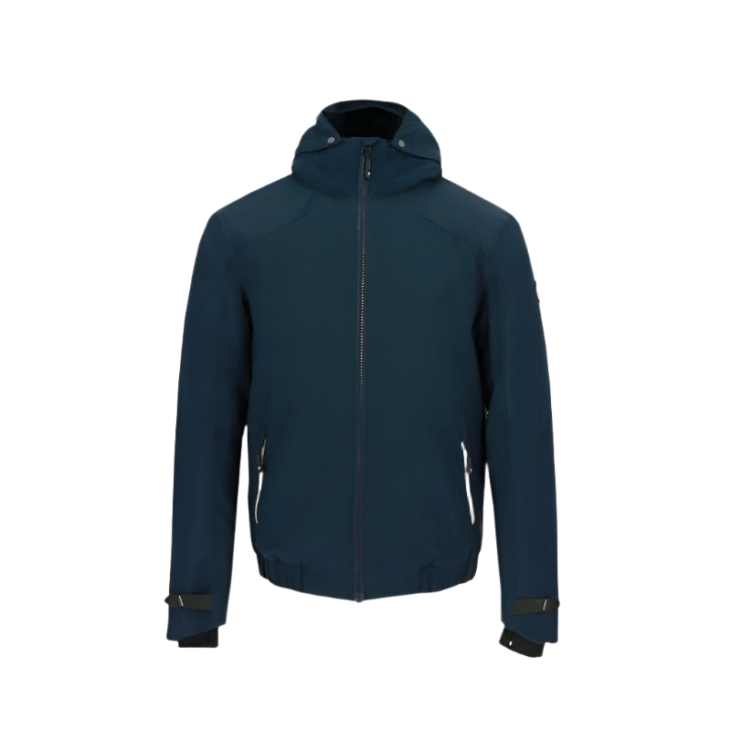 Equithème - Blouson à capuche homme Brad marine