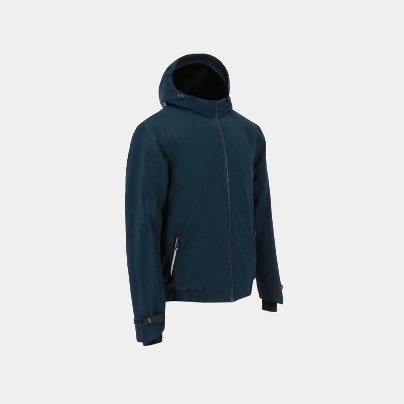 Equithème - Blouson à capuche homme Brad marine | - Ohlala