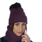 Flags & Cup - Gakona Mulberry Ear Bonnet | - Ohlala