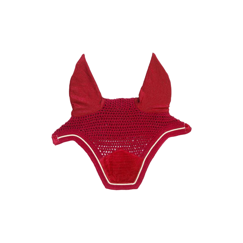 Kentucky Horsewear - Bonnet Wellington velvet rouge | - Ohlala