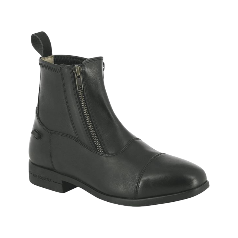 Equithème - Black double zip boots