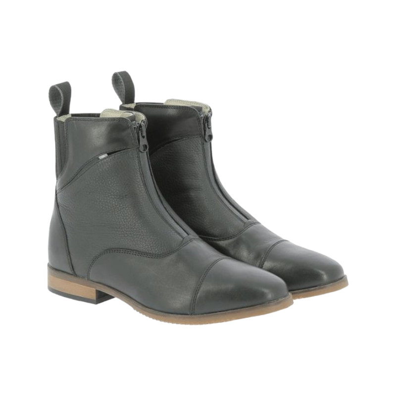 Equithème - Boots d'équitation Wavy Zip noir | - Ohlala