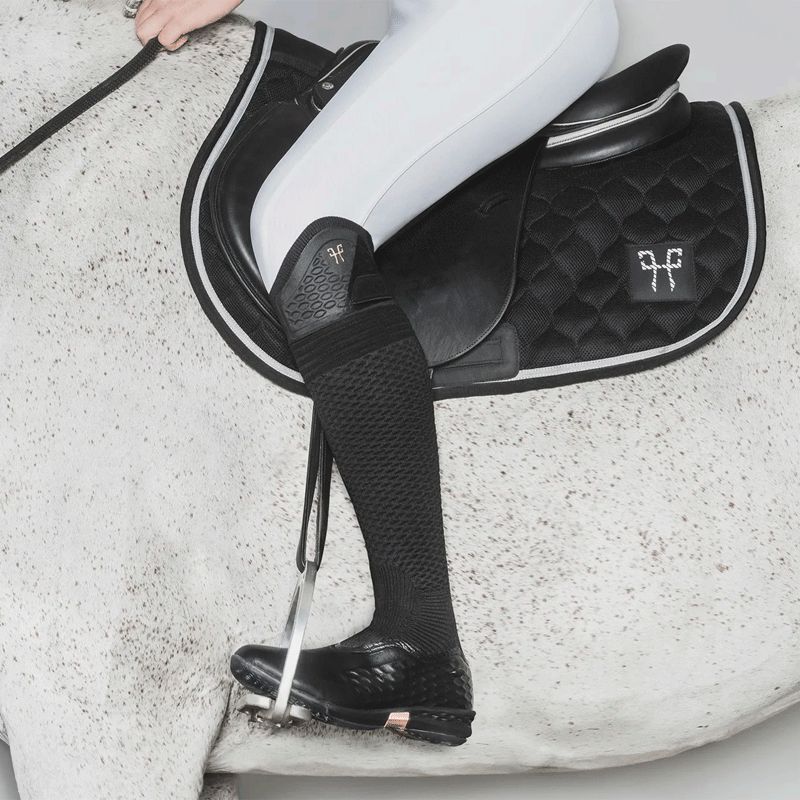 Horse Pilot - Bottes d'équitation femme Teknit Boot noir | - Ohlala