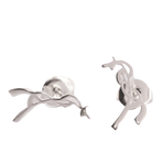 Pénélope - Milly earrings silver | - Ohlala