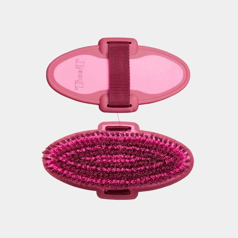 TdeT -  Brosse douce bicolore bordeaux/rose | - Ohlala