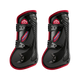 Veredus - Guêtres ouvertes Carbon Gel Vento Color Edition Noir/ Bordeaux x2 | - Ohlala