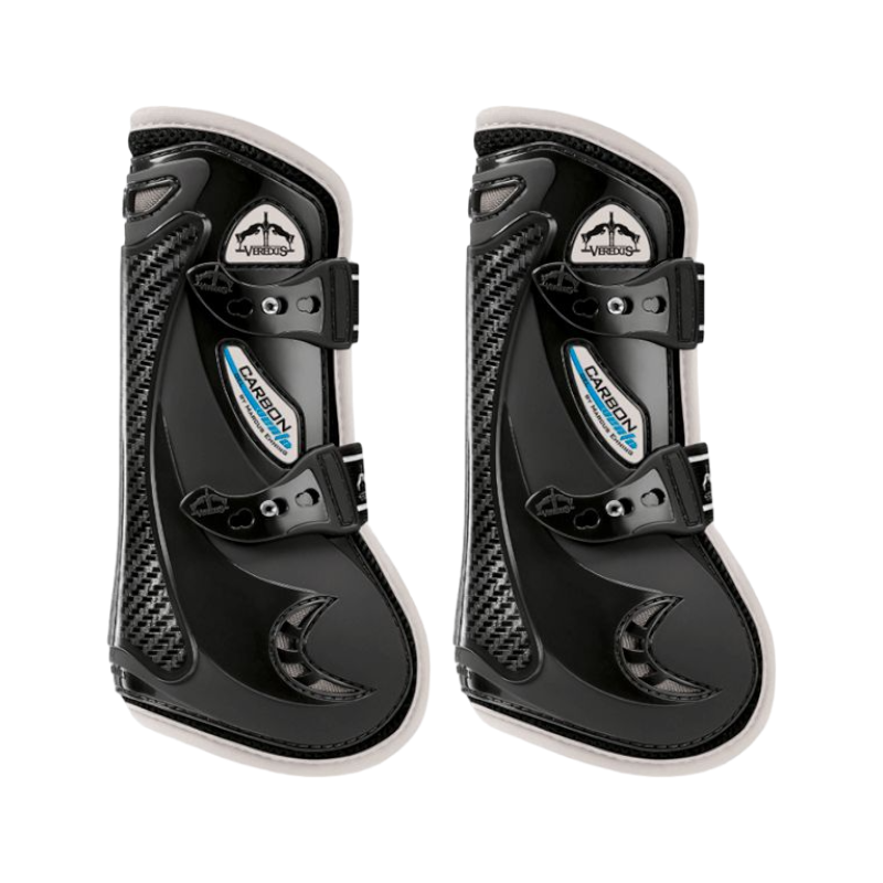 Veredus - Open gaiters carbon gel vento color edition black/ ivory x2