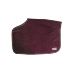 Kentucky Horsewear - Heavy Fleece square back warmer burgundy | - Ohlala