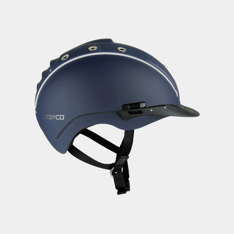 Casco - Casque d’équitation  Mistrall 2 marine mat | - Ohlala