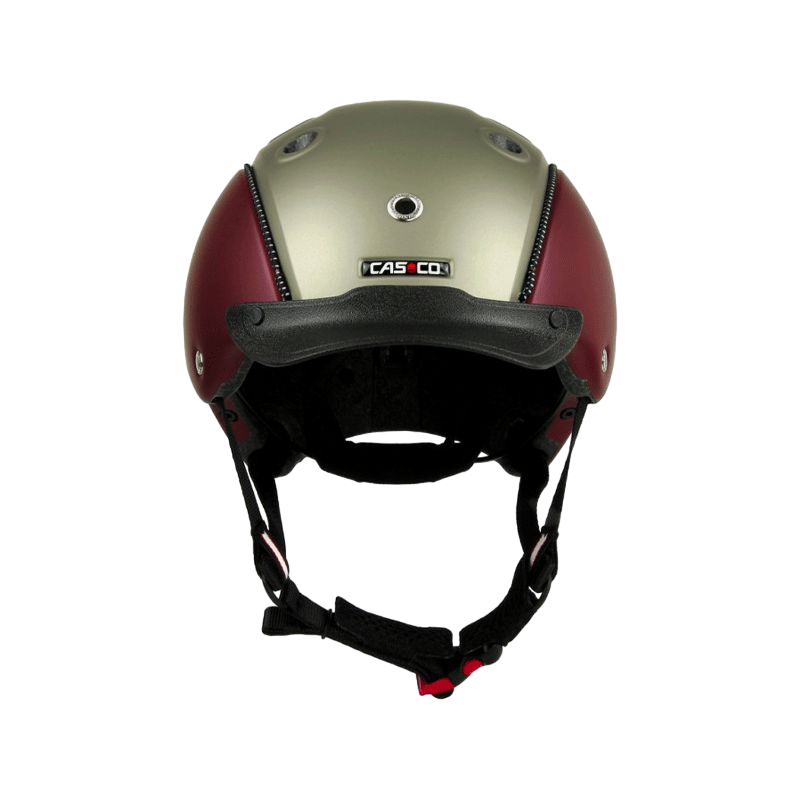 Casco - Casque d'équitation Choice Turnier rouge olive | - Ohlala