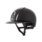KEP - Cromo 2.0 Textile/Polish black polo peak riding helmet | - Ohlala