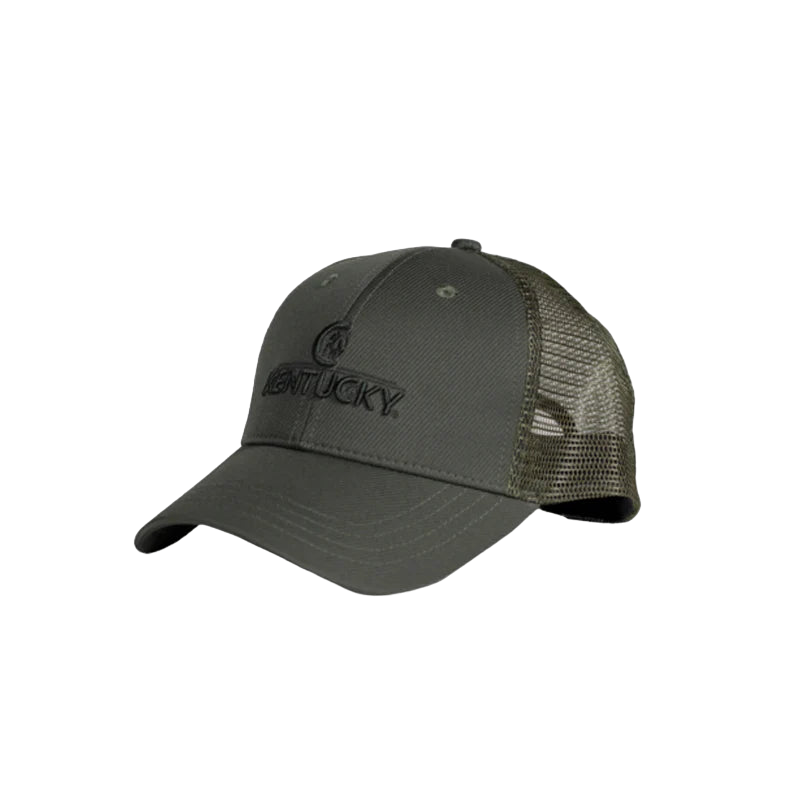 Kentucky Horsewear - Trucker casquette basic vert pin | - Ohlala