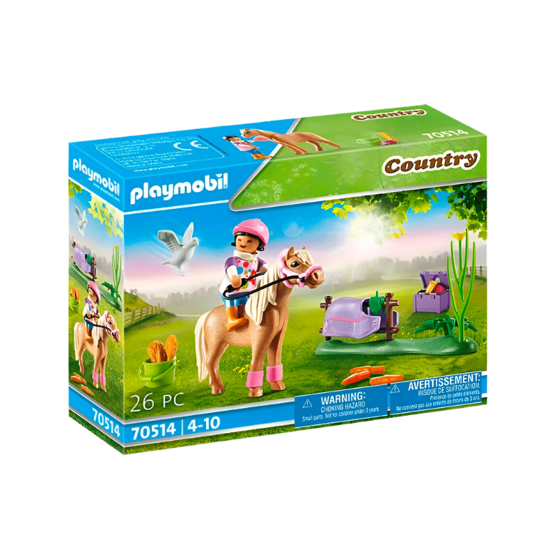 Playmobil - Icelandic horsewoman and pony