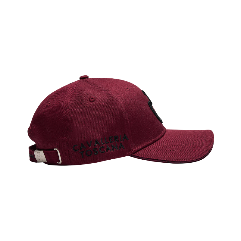 Cavalleria Toscana - Gorra unisex CT Baseball burdeos/ negro | - Ohlala