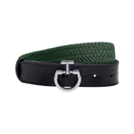 Cavalleria Toscana - Women's jungle green elastic belt | - Ohlala