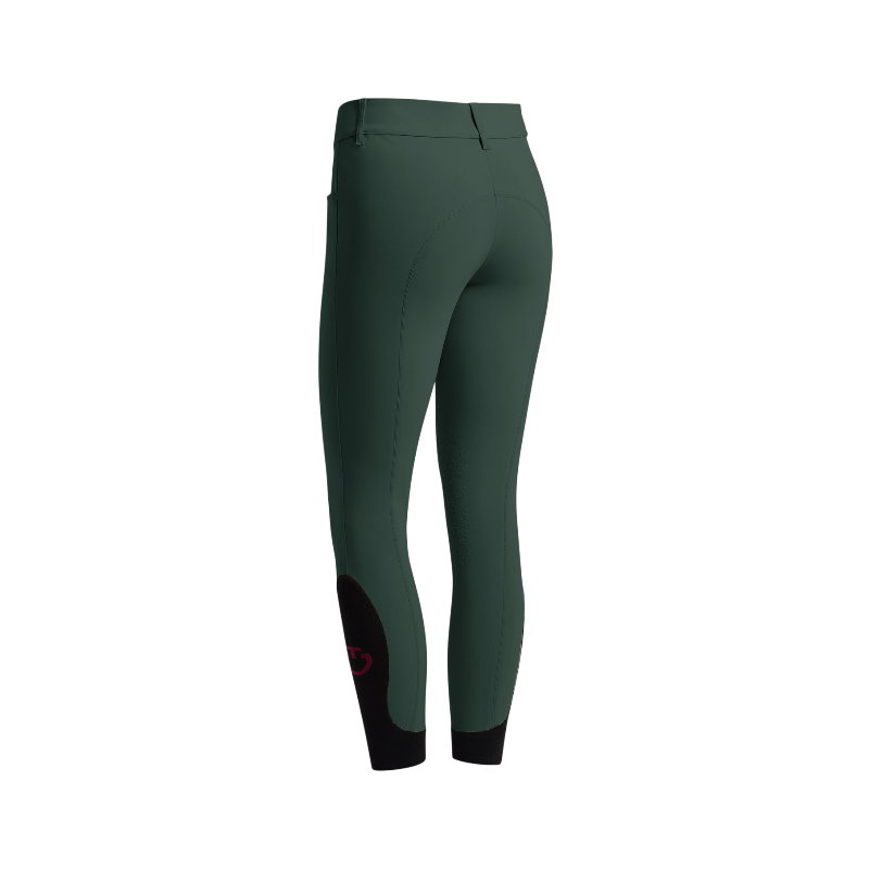 Cavalleria Toscana - Pantalón de equitación mujer americano cintura alta jungle green | - Ohlala