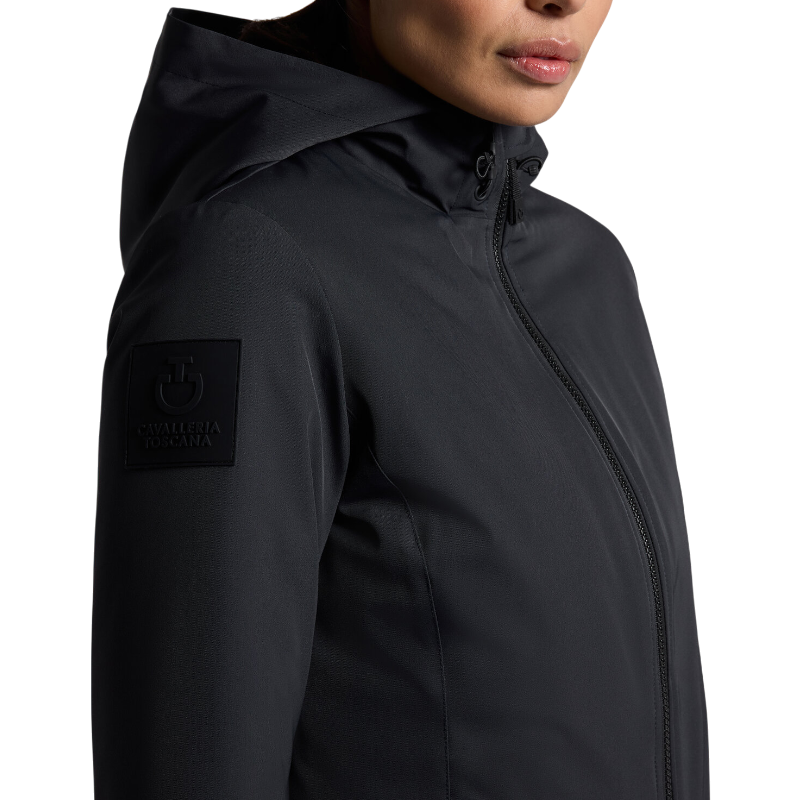 Cavalleria Toscana - Nylon navy women's bomber jacket | - Ohlala