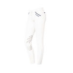 Flags & Cup - Pantalon d'équitation femme Cayenne blanc/ marine | - Ohlala