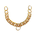 Feeling - 24-link brass curb chain | - Ohlala