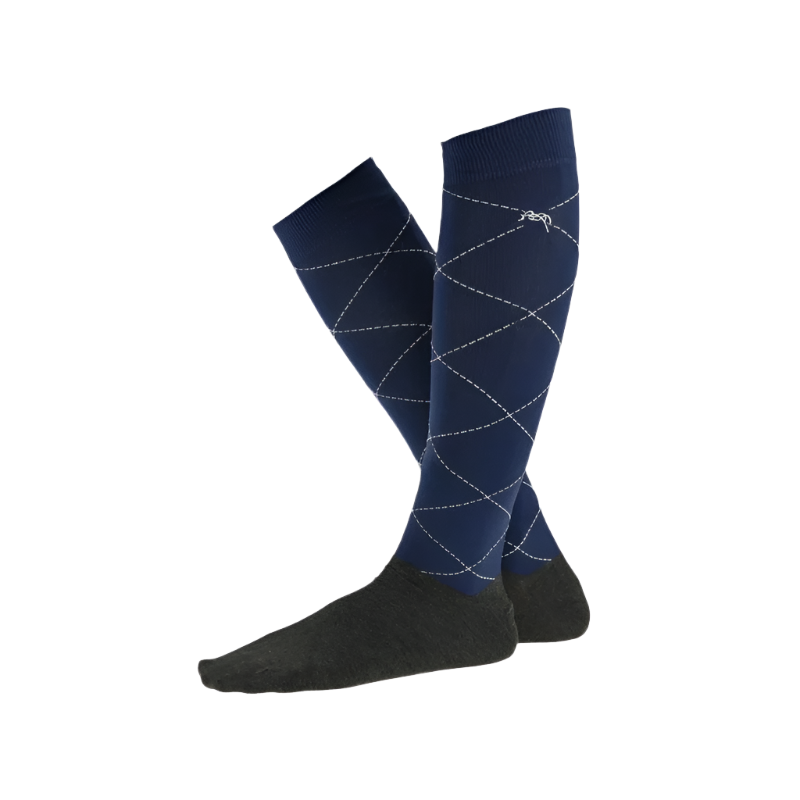 Pénélope Store - Luxury navy socks (x2)