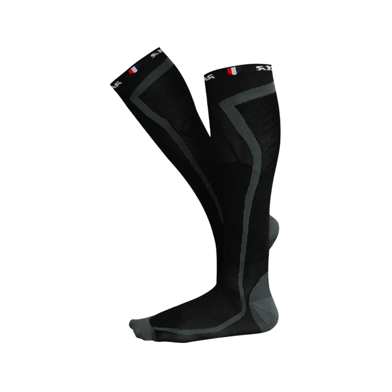 Racer - Compression riding sock black (x1)