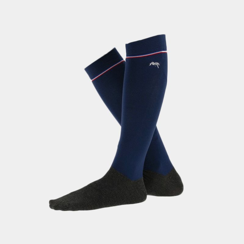 Pénélope Store -  Chaussettes Luxe marine | - Ohlala