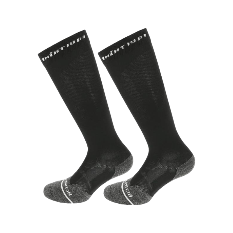 Equithème - Black technical socks (x1)