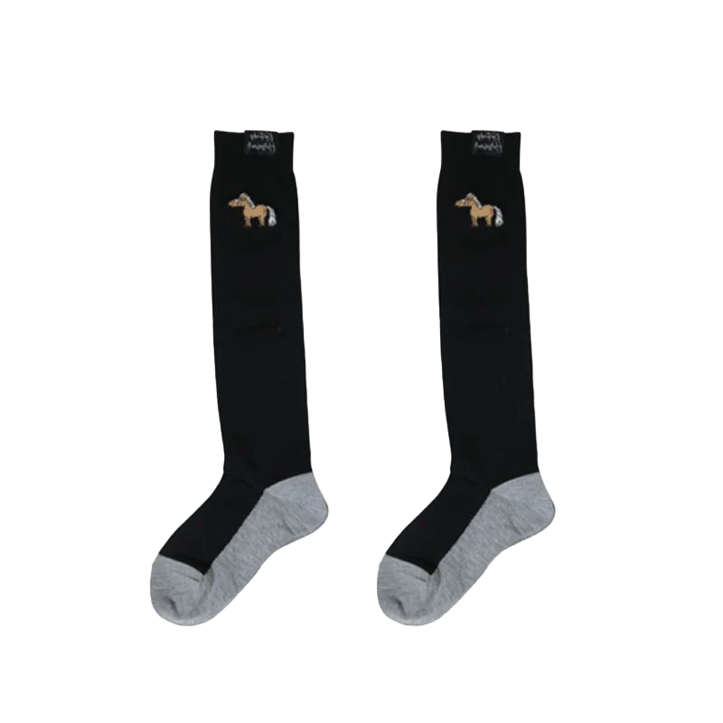 Kentucky Horsewear - Chaussettes d'équitation Sammy noir (x1) | - Ohlala