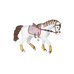 PAPO - Braided Horse Figurine | - Ohlala