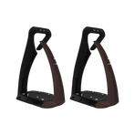 Freejump - Étriers Soft'Up Pro + noir/ choco | - Ohlala