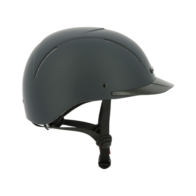 Choplin - Matte black Feather riding helmet 